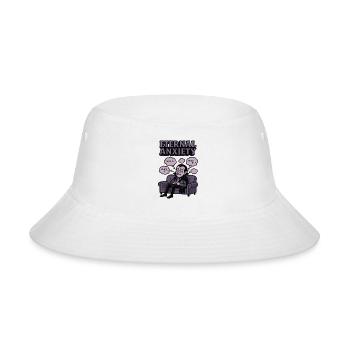 Eternal Anxiety Vampire on Couch - Bucket Hat - white - Front