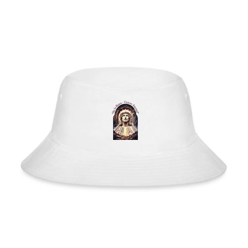 Easter He Is Risen Face of Christ T Shirt, Gift - Bucket Hat