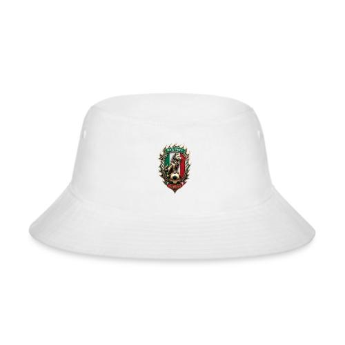 Italy Wolf Fury T-Shirt, Italian Flag Pride Gift - Bucket Hat