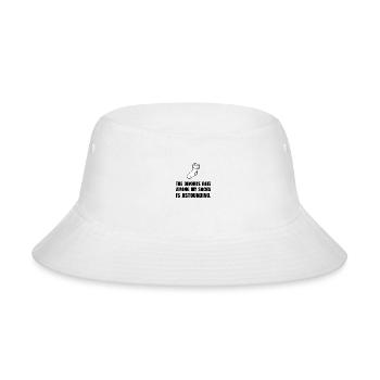 Sock Divorce Rate - Bucket Hat - white - Front