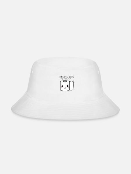 That s How I Roll Toilet Paper - Bucket Hat - white