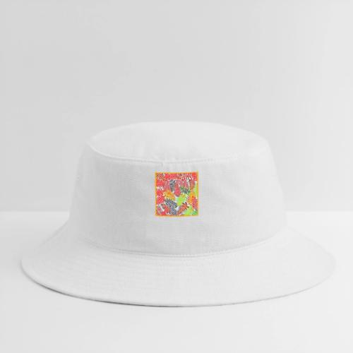 Chic Leaves Artistic Spectrum - Bucket Hat