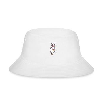 Llama 1 - Bucket Hat - white - Front