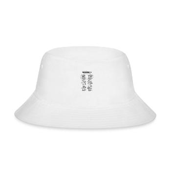 Exorcise 1 - Bucket Hat - white - Front