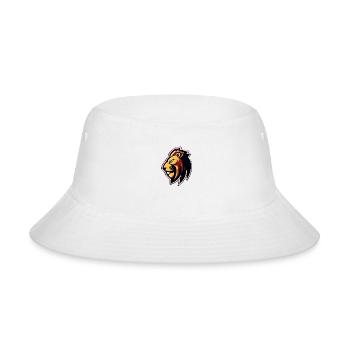 Lion face - Bucket Hat - white - Front