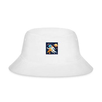 Slice of the Galaxy - Bucket Hat - white - Front