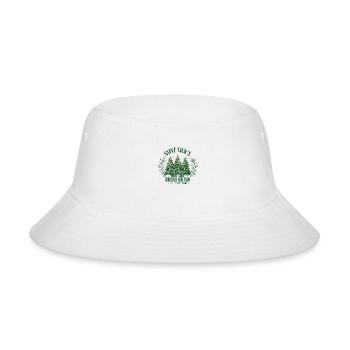 SAINT NICKS CHRISTMAS TREE FARM - Bucket Hat - white - Front