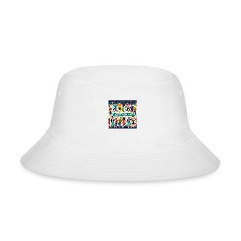 New Year Greetings - Bucket Hat - white - Front