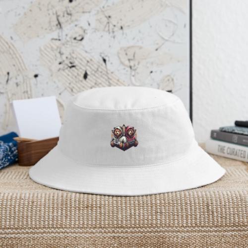 2 grizzlies gamer bears - Bucket Hat