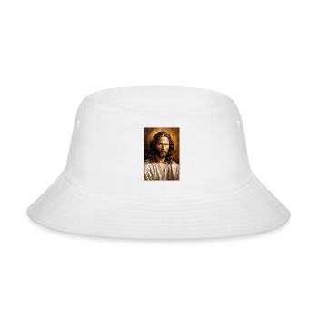 Jesus of Nazareth - Bucket Hat - white - Front
