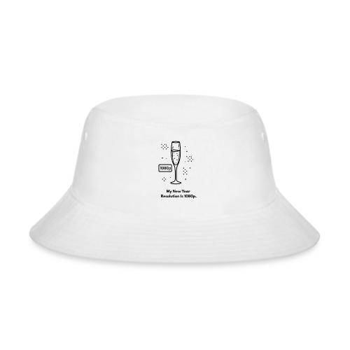My New Year Resolution Is 1080p T-Shirt - Bucket Hat