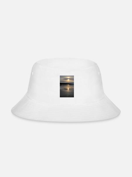 Sunrise on Sainte Marys - Bucket Hat - white