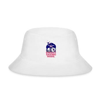 Energy Saving Mode – Panda Edition - Bucket Hat - white - Front
