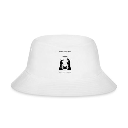 Joy to the World T-Shirt | Minimalist Nativity - Bucket Hat