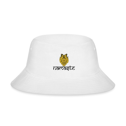 Wolf Yoga Face Gold - Bucket Hat