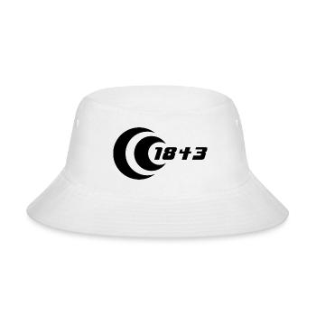 1843 1 - Bucket Hat - white - Front