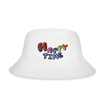 Happytime - Bucket Hat - white - Front