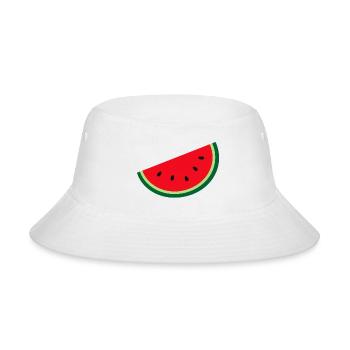 Watermelon Slice Pop Art - Bucket Hat - white - Front