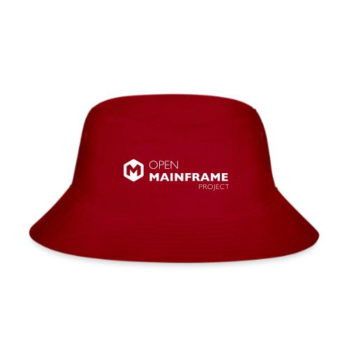 Open Mainframe Project - White Logo - Bucket Hat