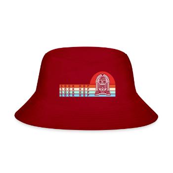 Jukebox Dance Sock Hop - Bucket Hat - red - Front