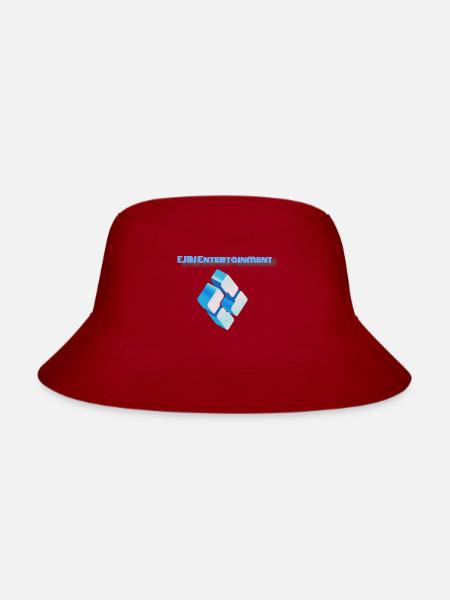 EJBJ Entertainment Logo - Bucket Hat - red