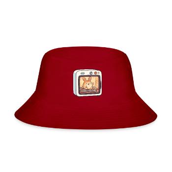 Expecting Mother Bun In The Oven Funny Pregnancy - Bucket Hat - red - Front