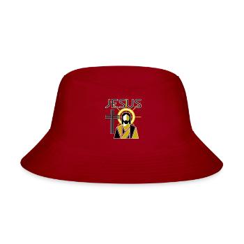 Jesus Christ - Bucket Hat - red - Front