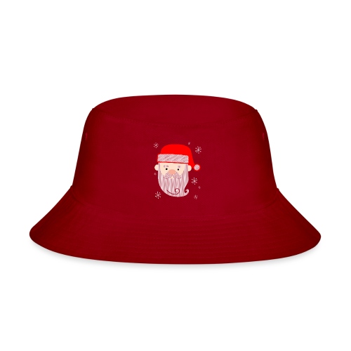 Santa Claus Texture - Bucket Hat