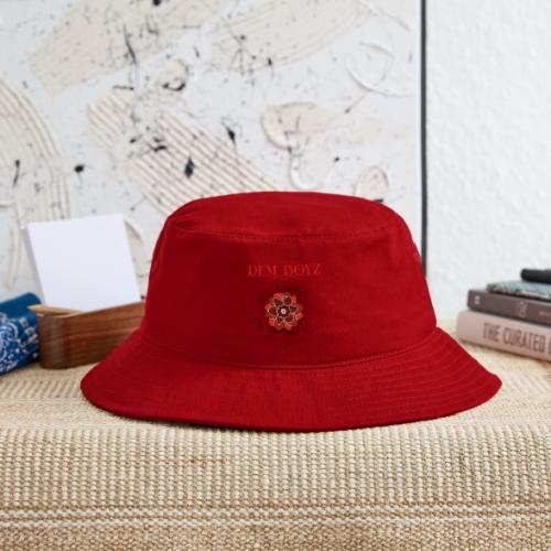 Flower Splash Reds - Bucket Hat