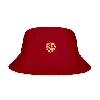 Orange Slice - Bucket Hat - red - Front