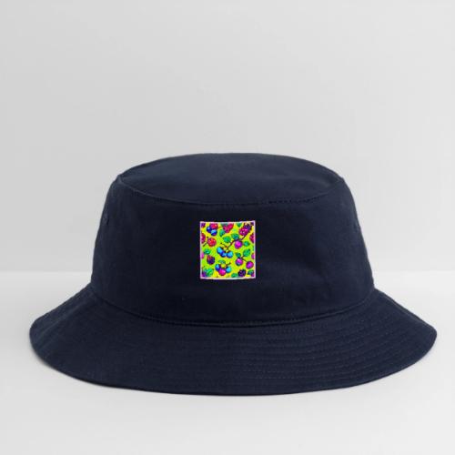 Bright Berry Fruit Pattern - Bucket Hat