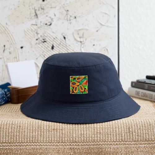 Papaya and Leaves Fresh Pattern - Bucket Hat
