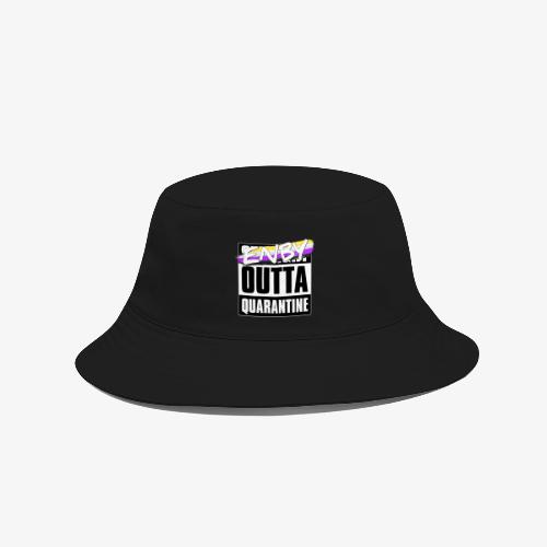 Enby Outta Quarantine - Nonbinary Pride - Bucket Hat