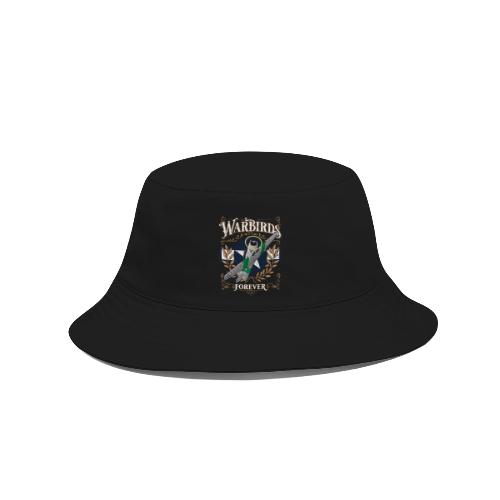 Vintage Warbirds Forever Classic WWII Aircraft - Bucket Hat
