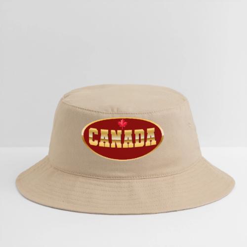 Canada in golden letters - Bucket Hat