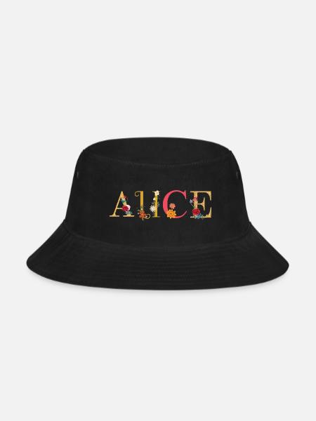 Alice - Bucket Hat - black