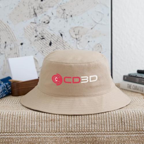 CD3D White Front/CinemaDraft Logo Back - Bucket Hat