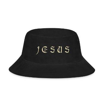 Jesus - Bucket Hat - black - Front