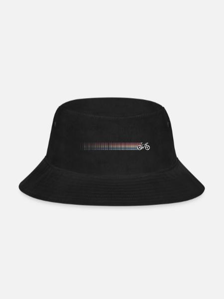 Bike Retro - Bucket Hat - black
