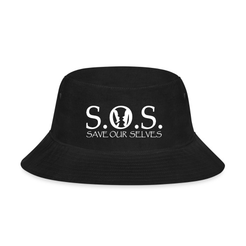 SOS WHITE4 - Bucket Hat