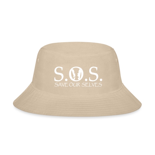 SOS WHITE4 - Bucket Hat