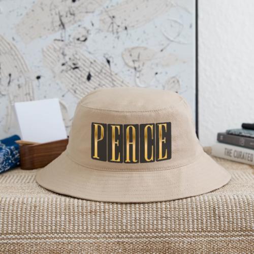 Peace in Gold - Bucket Hat