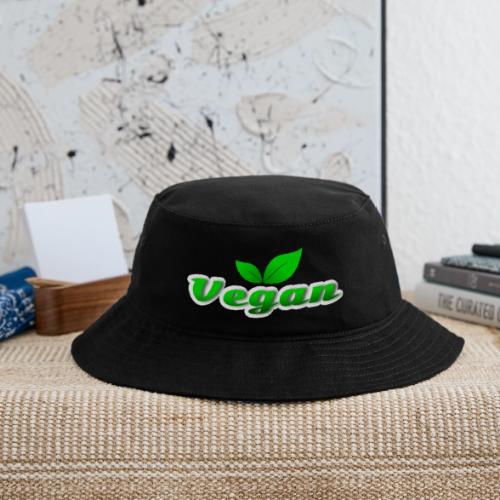 Pure Vegan Leaves - Bucket Hat