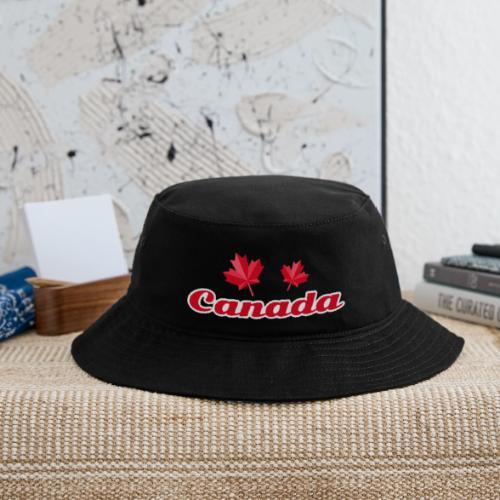 Canada with two maple leaves - Bucket Hat