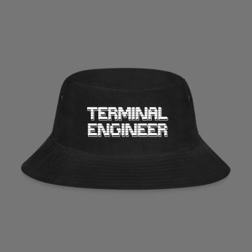 Terminal Engineer ASCII Double Print - Bucket Hat