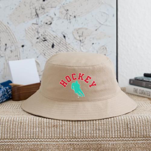 Hockey Player Silhouette - Bucket Hat