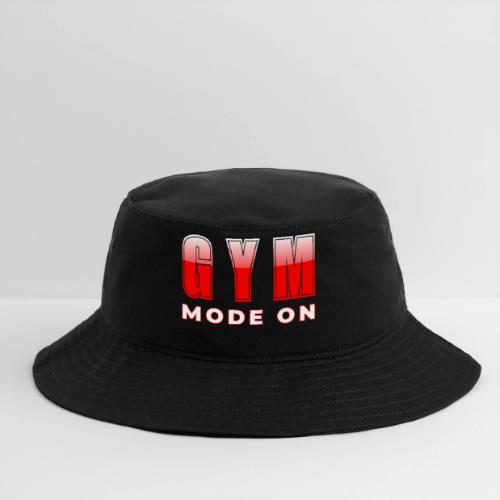 Gym Mode On Fitness Typography Design - Bucket Hat