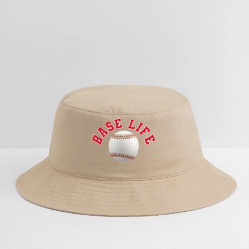 Baseball: Base Life Vibes - Bucket Hat