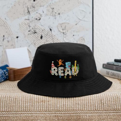 Whimsical READ Kids Cartoon - Bucket Hat