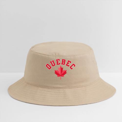 Quebec with maple leaf - Bucket Hat